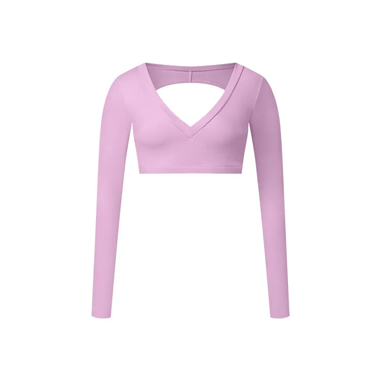 Ensemble training femme brassière dos nageur crop et legging côtelé taille haute — FLOW