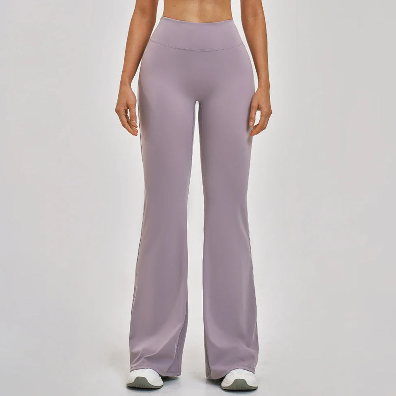 Pantalon évasé femme yoga respirant confort 12h — FLOW — photo 4