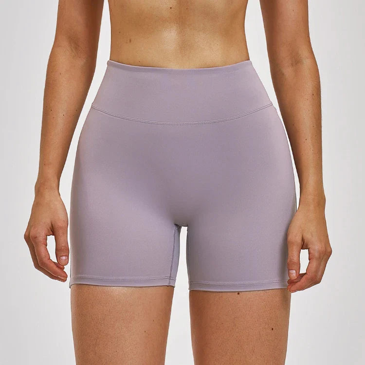 Short femme cycliste doublure intégrée ceinture large — STRIDE — photo 4