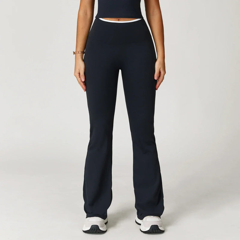 Ensemble yoga femme — brassière maintien fort ajusté, legging ou short au choix — FLOW