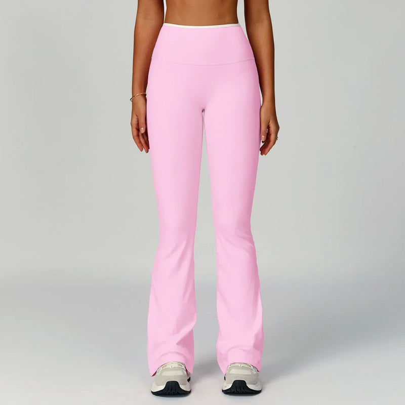 Ensemble yoga femme brassière maintien fort respiran et legging anti-friction — FLOW