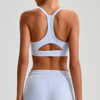 Brassière femme maintien fort dos nageur crop — FLOW