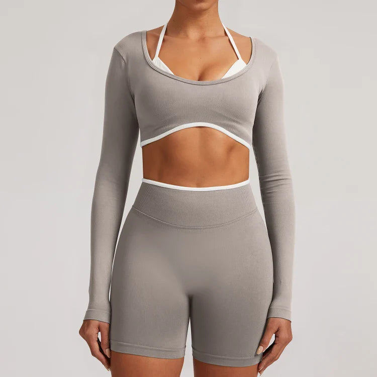 Brassière femme training dos nageur couture plate — pulse — photo 20