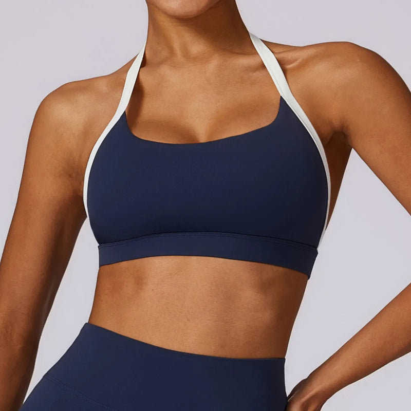 Brassière femme sport dos nageur dos croisé — CORE — photo 2