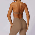 Brassière femme sport dos nageur dos croisé — CORE