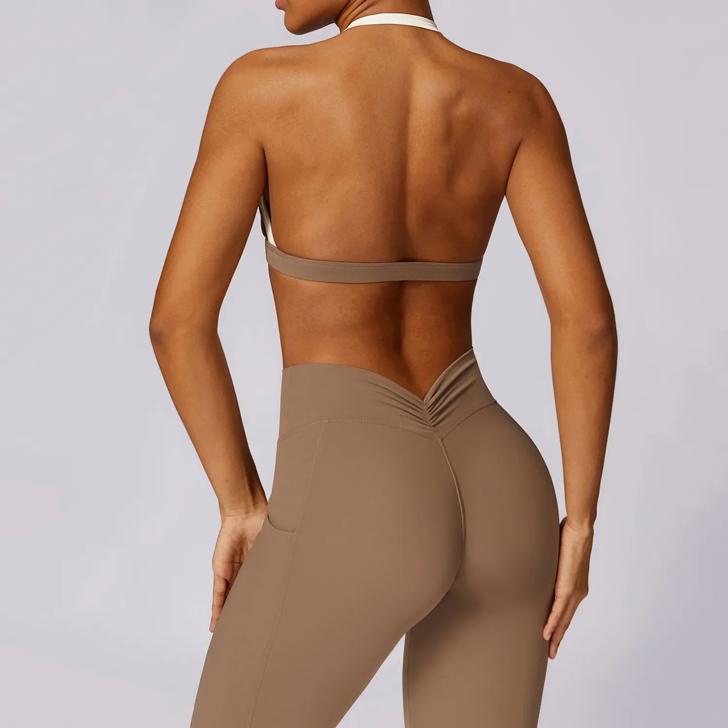 Brassière femme sport dos nageur dos croisé — CORE