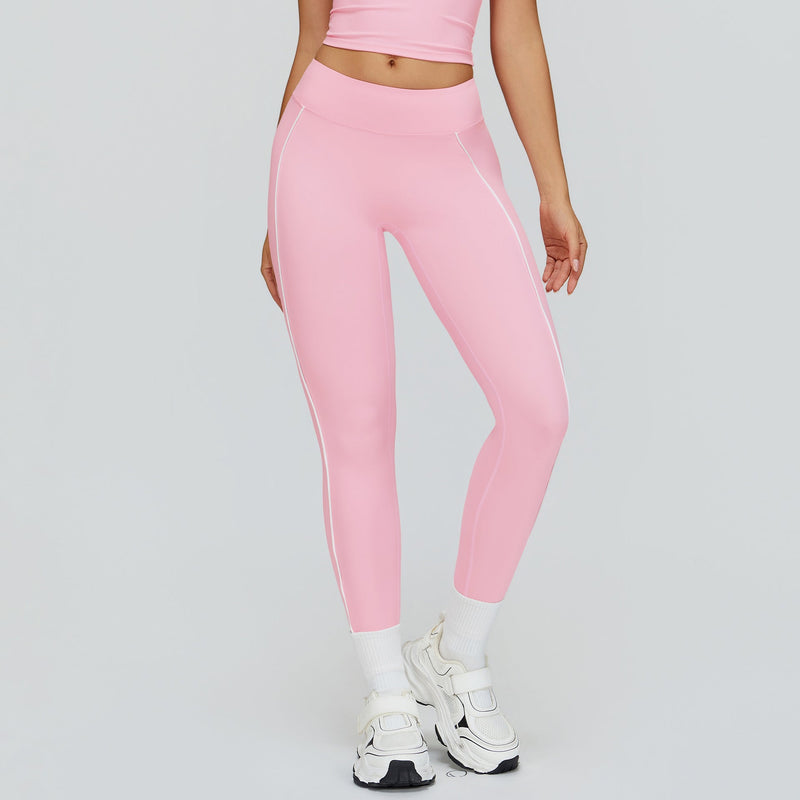 Legging Yoga Doux Rouille ORIIVE — vue face
