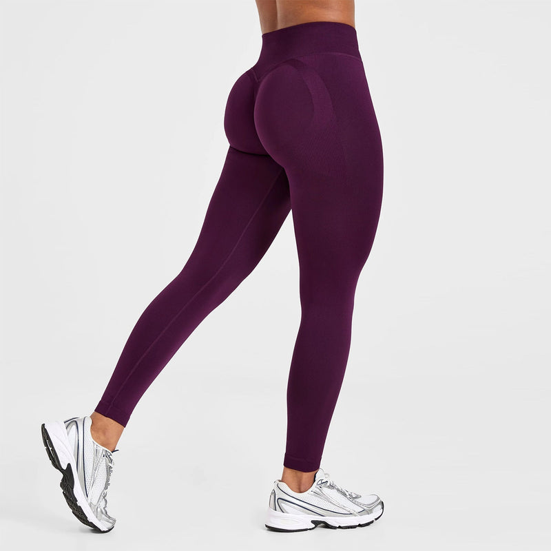 Ensemble sport femme brassière dos croisé et legging séchage rapide taille haute — FLOW