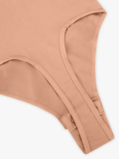 Body gainant femme sans couture col diamant grande taille — sculpt