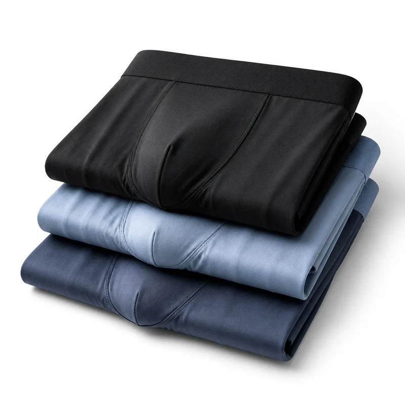 Boxer homme sport ceinture plate lot de 3 — edge