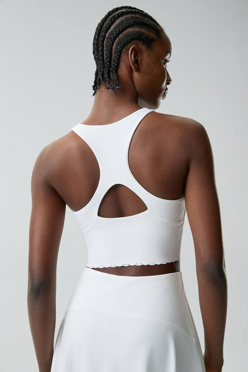 Brassière femme dos nageur bretelles larges anti-friction — flow