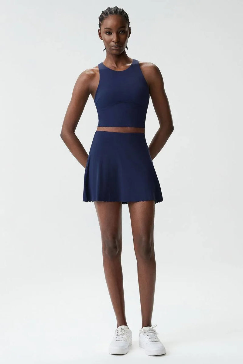 Brassière femme dos nageur bretelles larges anti-friction — flow