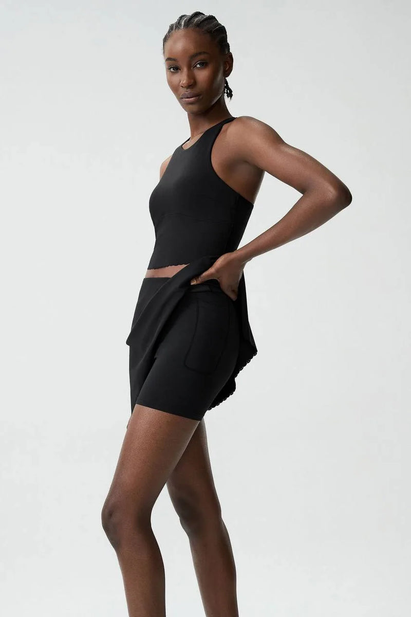 Brassière femme dos nageur bretelles larges anti-friction — flow