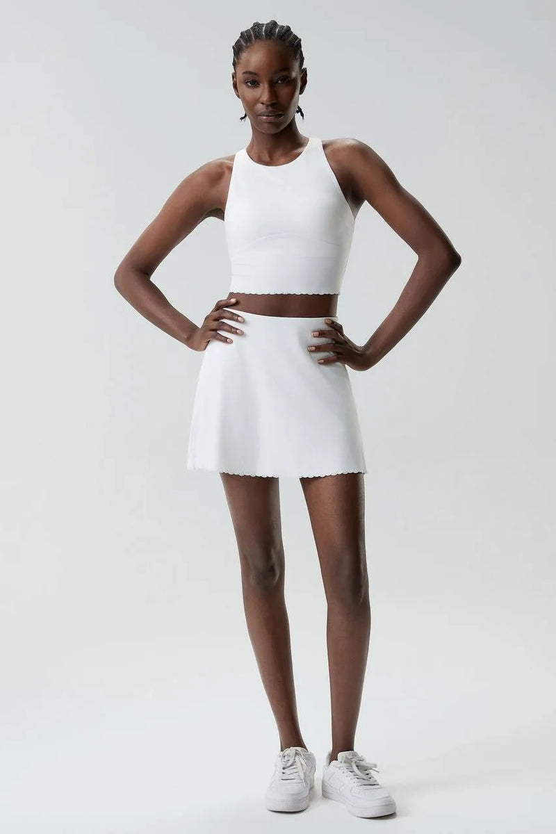 Brassière femme dos nageur bretelles larges anti-friction — flow