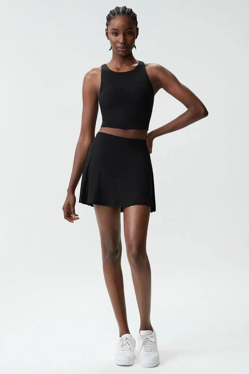 Brassière femme dos nageur bretelles larges anti-friction — flow