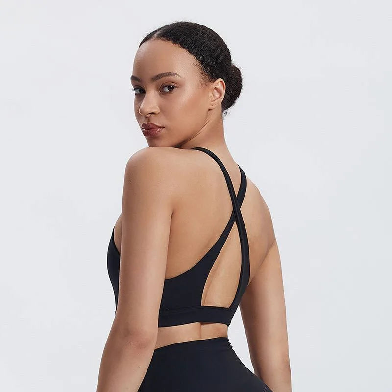 Brassière femme grande taille dos nageur respirant — core
