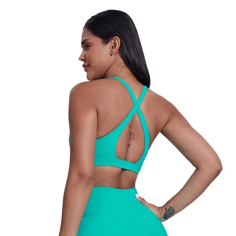 Brassière femme grande taille dos nageur respirant — core