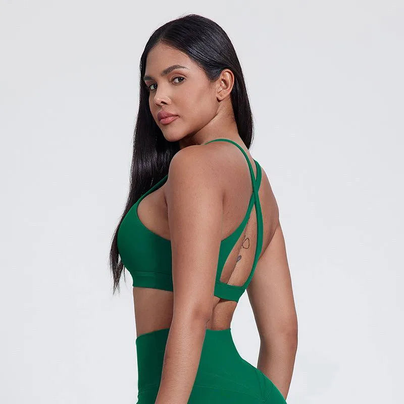 Brassière femme grande taille dos nageur respirant — core