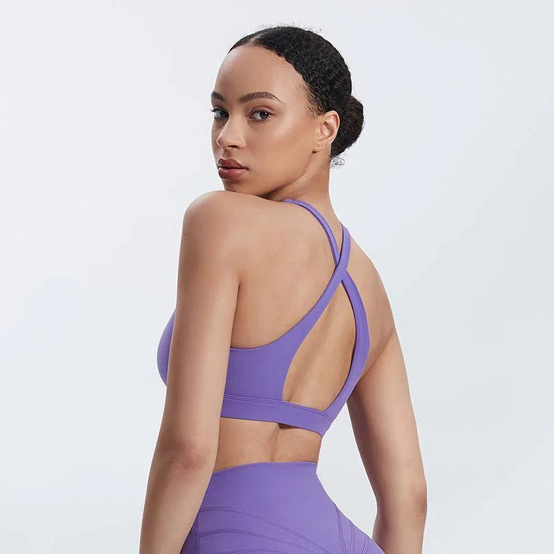 Brassière femme grande taille dos nageur respirant — core