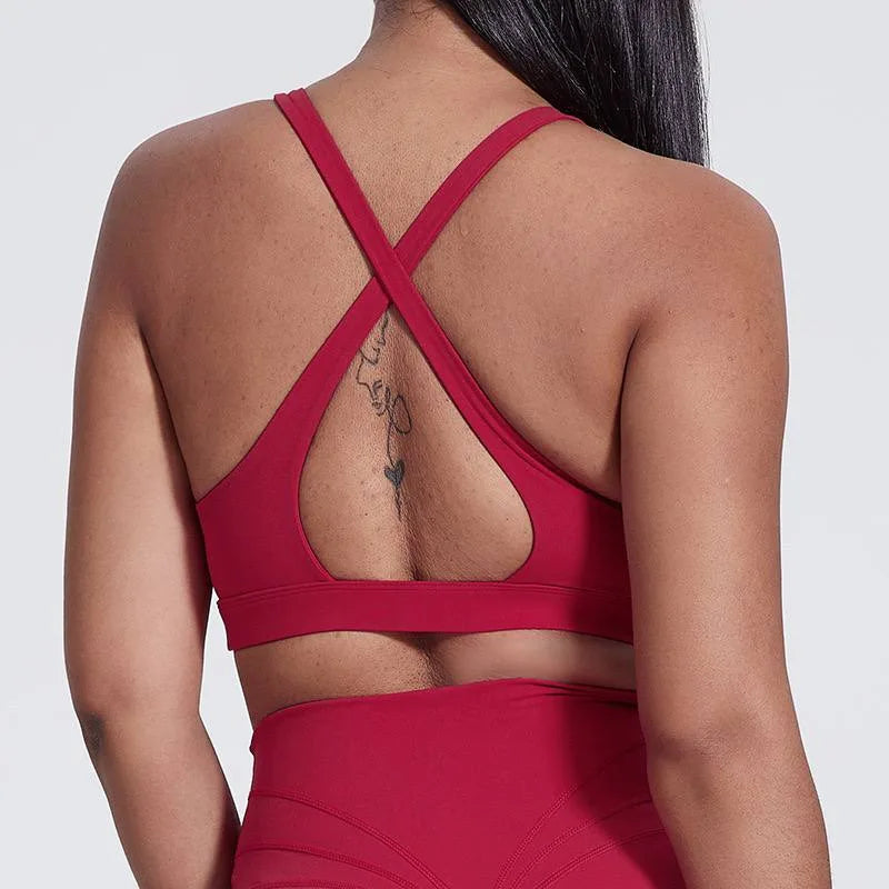 Brassière femme grande taille dos nageur respirant — core