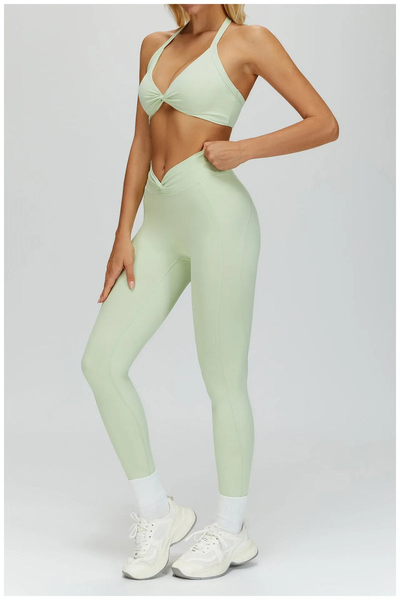 Brassière femme maintien fort dos croisé séchage rapide — flow