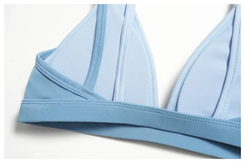 Brassière femme maintien fort dos nageur bonnets fixes séchage rapide — flow