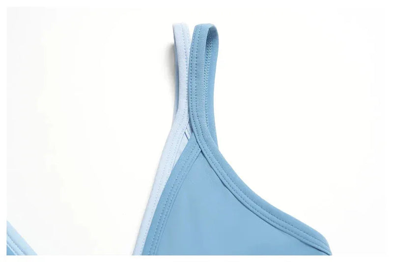 Brassière femme maintien fort dos nageur bonnets fixes séchage rapide — flow