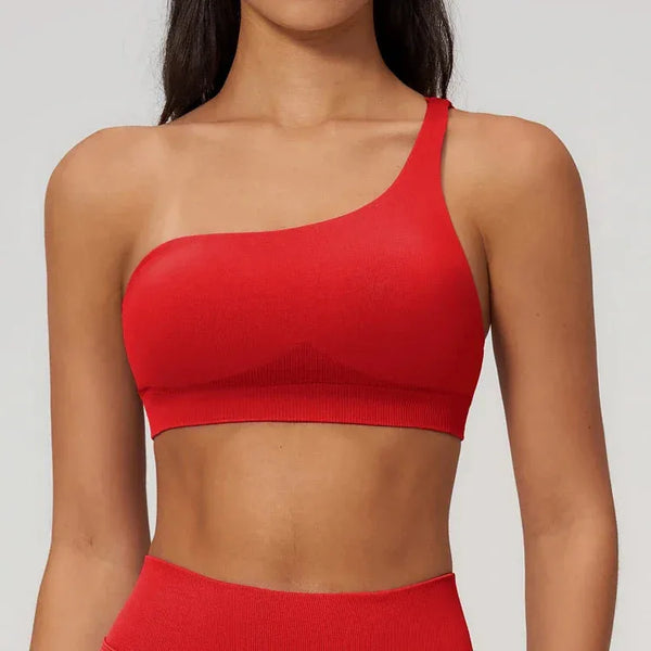 Brassière femme maintien fort dos nageur couture plate — flow