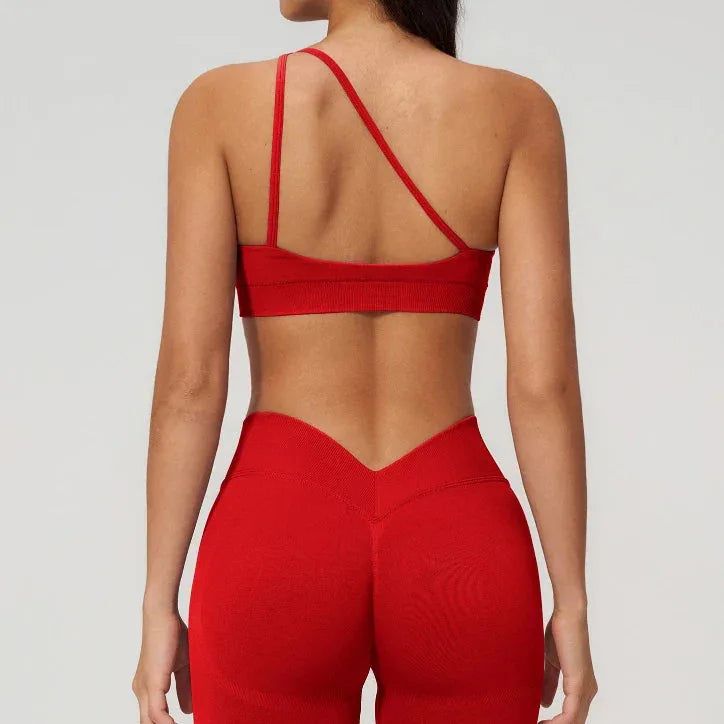 Brassière femme maintien fort dos nageur couture plate — flow