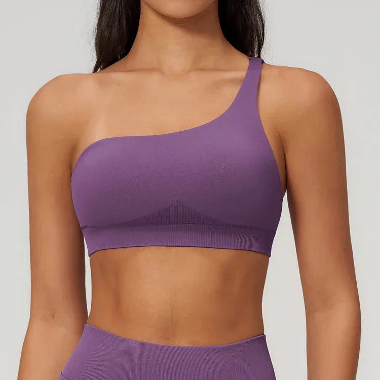 Brassière femme maintien fort dos nageur couture plate — flow