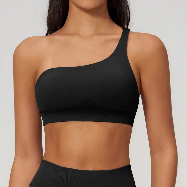 Brassière femme maintien fort dos nageur couture plate — flow