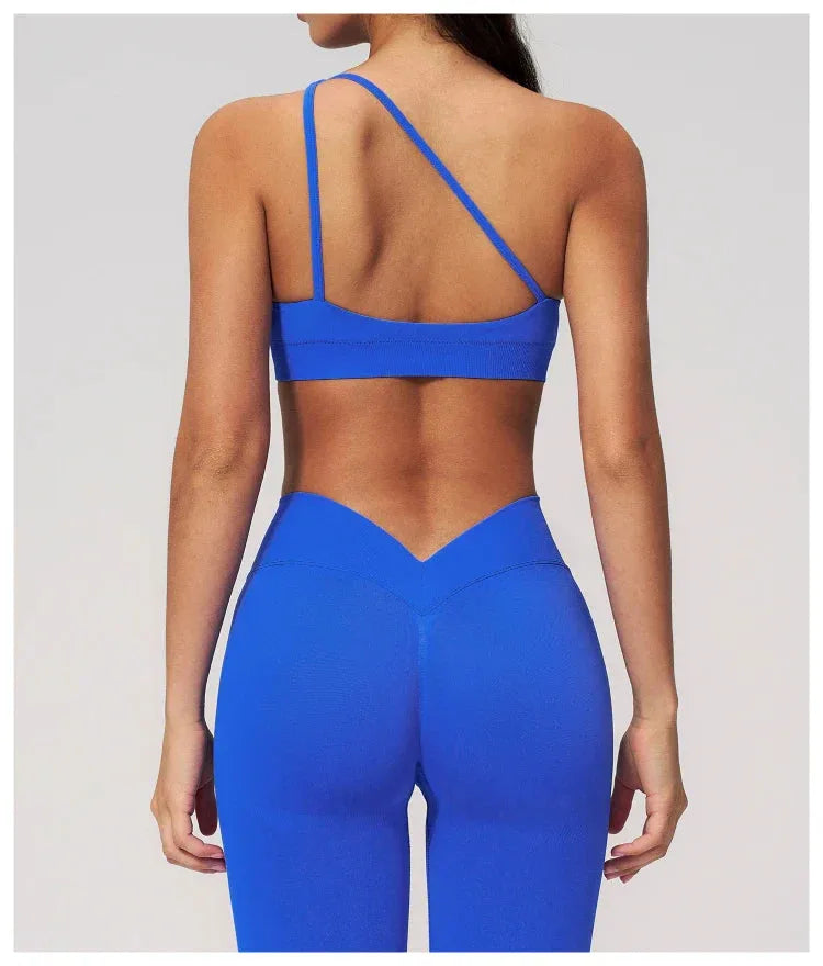 Brassière femme maintien fort dos nageur couture plate — flow