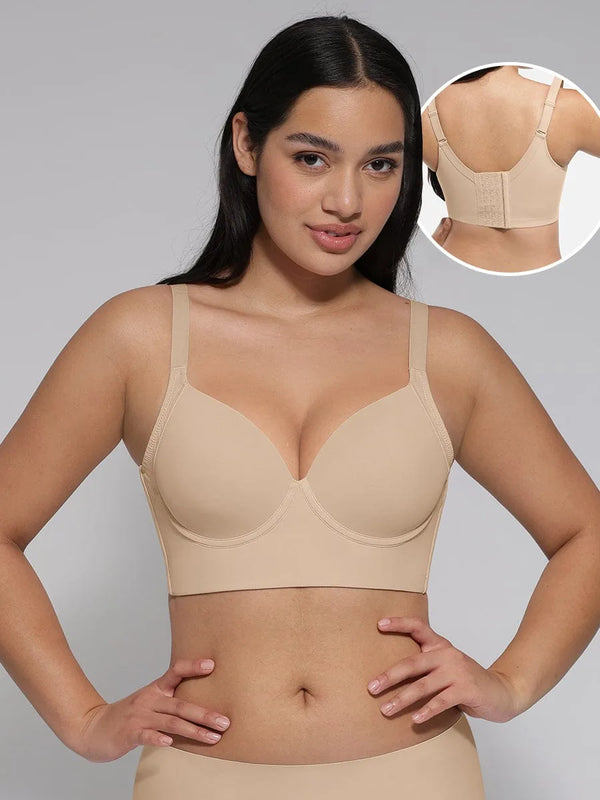 Brassière femme sans armatures dos nageur ajusté — sculpt
