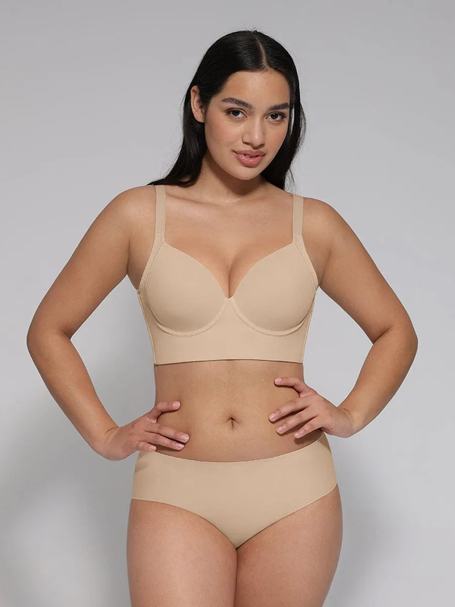 Brassière femme sans armatures dos nageur ajusté — sculpt