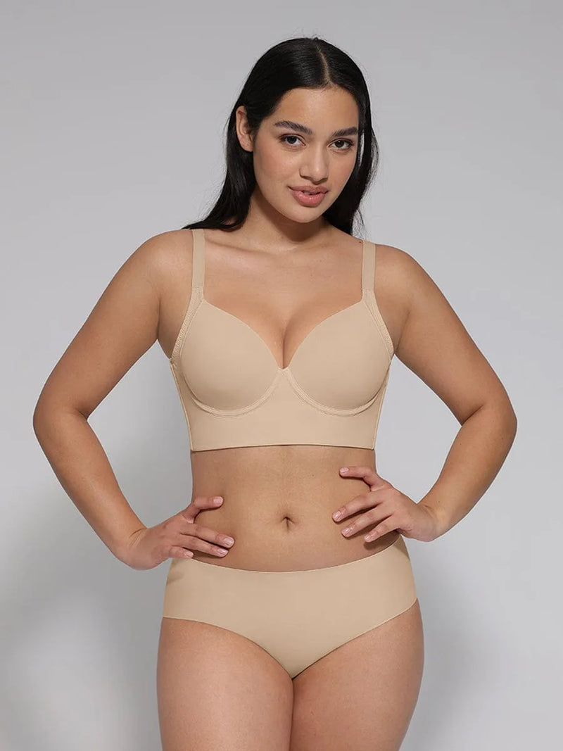 Brassière femme sans armatures dos nageur ajusté — sculpt