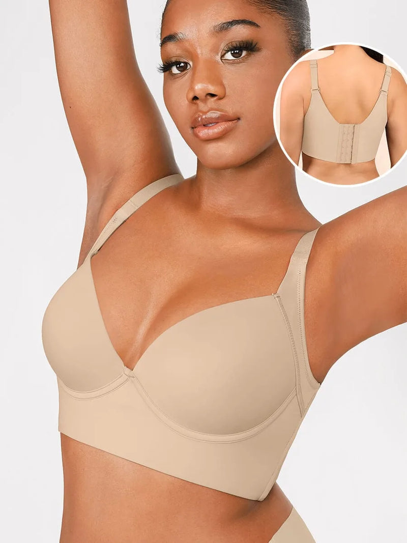 Brassière femme sans armatures dos nageur ajusté — sculpt