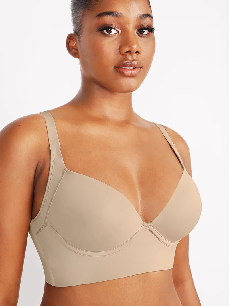 Brassière femme sans armatures dos nageur ajusté — sculpt