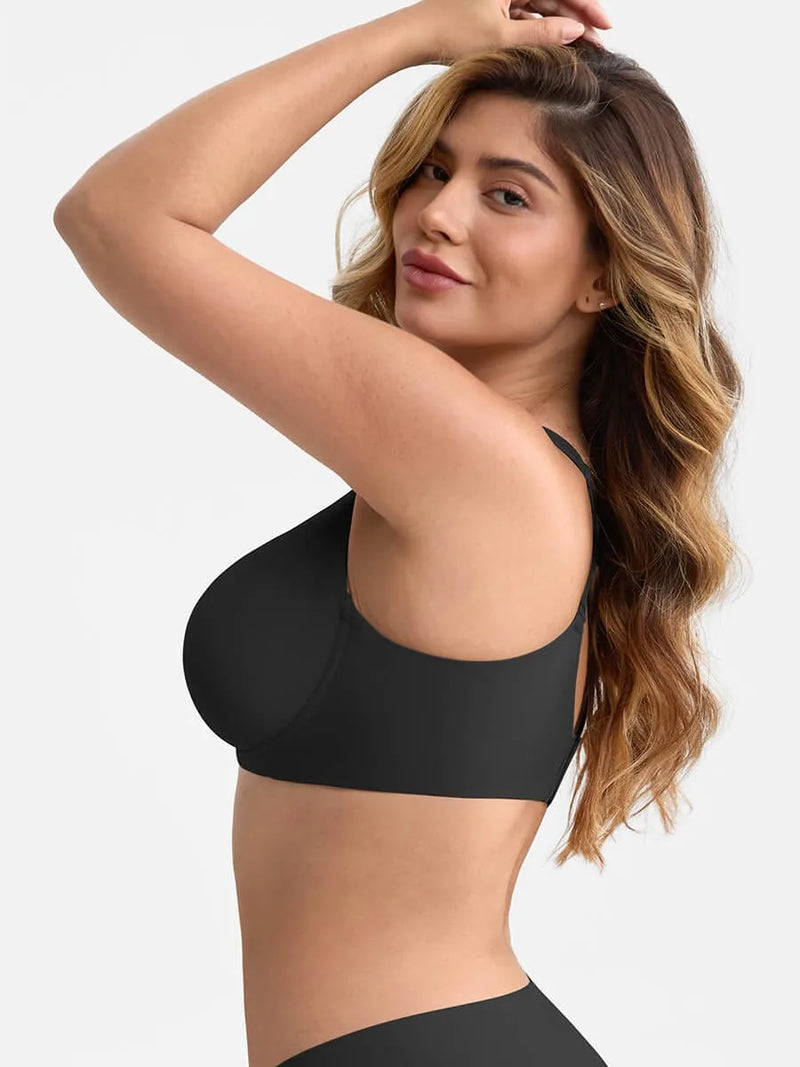 Brassière femme sans armatures dos nageur bonnets fixes — sculpt