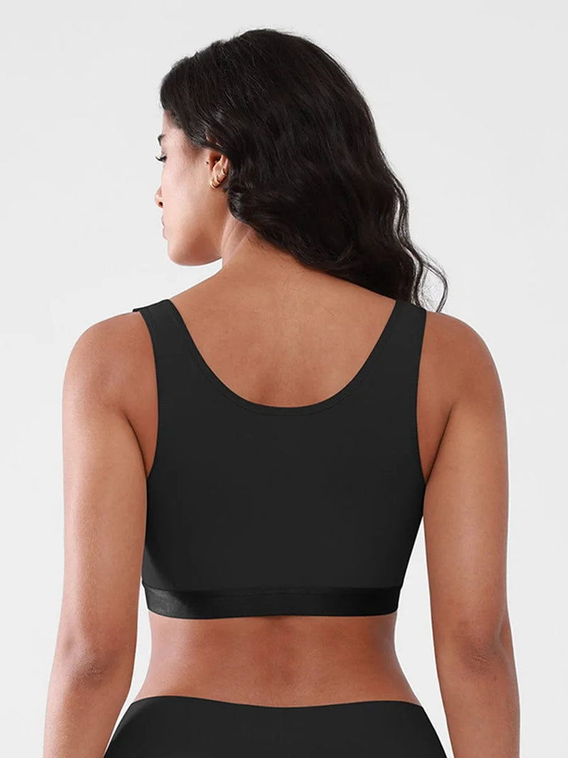 Brassière femme sans armatures dos nageur bretelles larges — sculpt