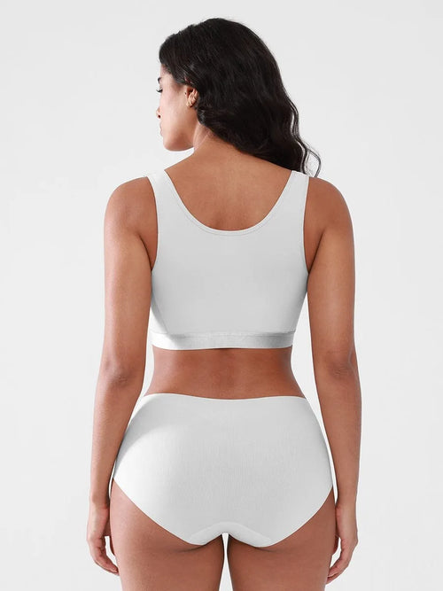 Brassière femme sans armatures dos nageur bretelles larges — sculpt