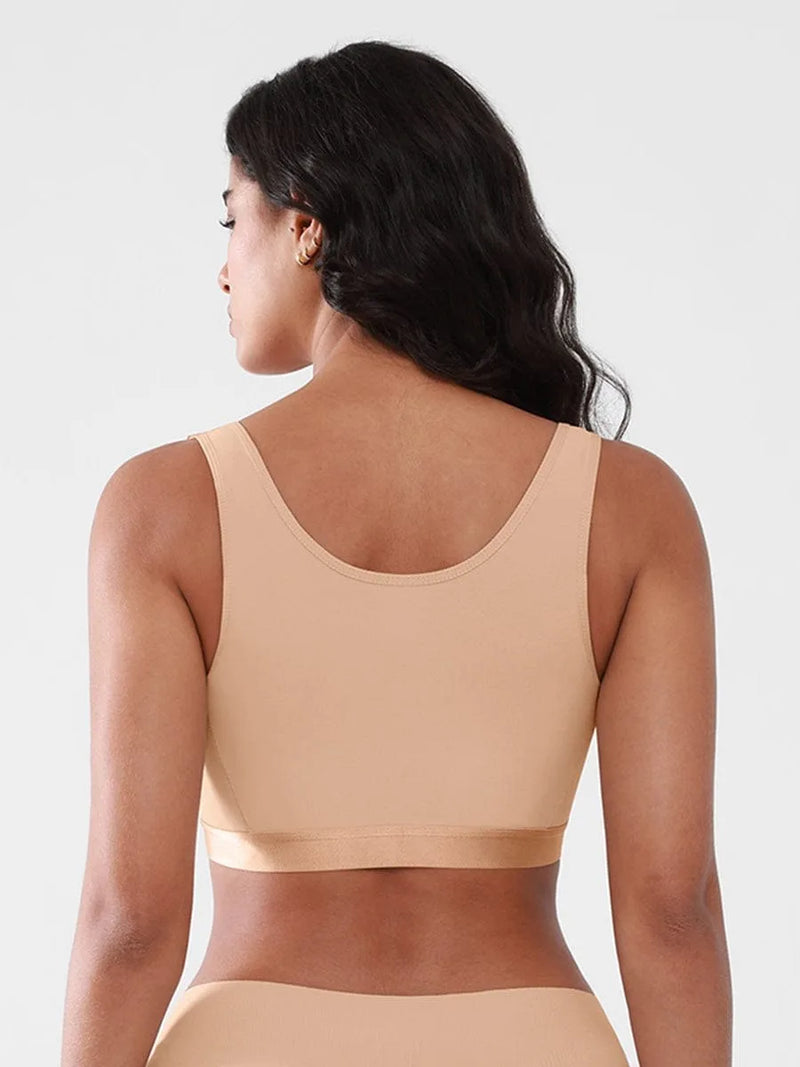 Brassière femme sans armatures dos nageur bretelles larges — sculpt