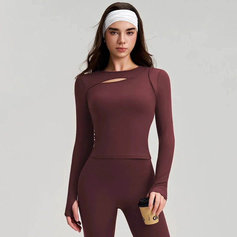 Brassière femme sport dos nageur zip frontal — core