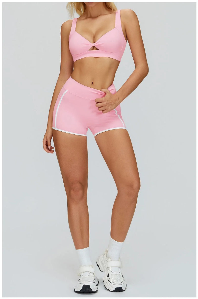 Brassière femme sport maintien fort dos croisé — flow