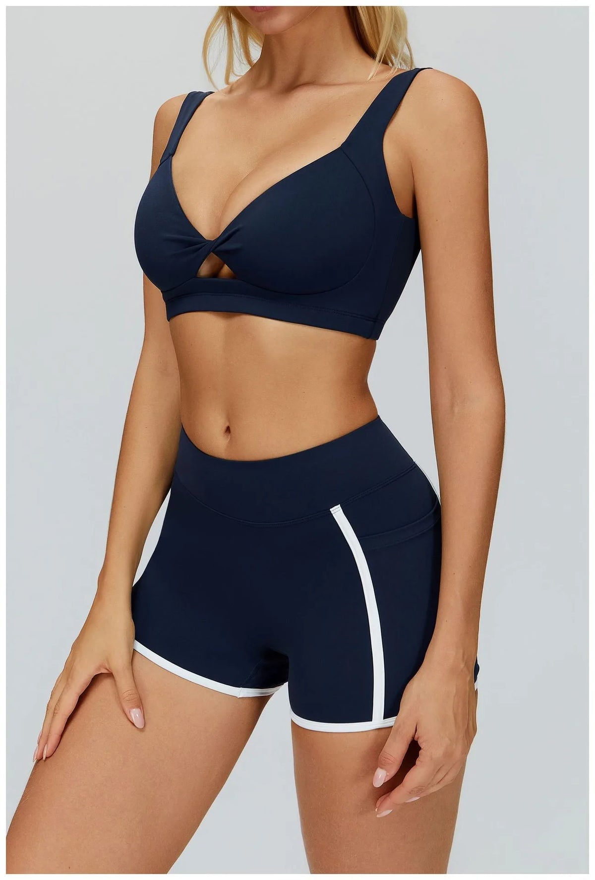 Brassière femme sport maintien fort dos croisé — flow