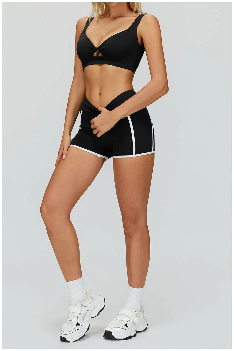Brassière femme sport maintien fort dos croisé — flow