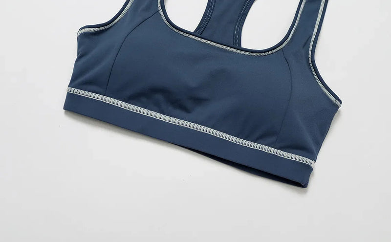 Brassière femme yoga dos nageur ajusté — flow