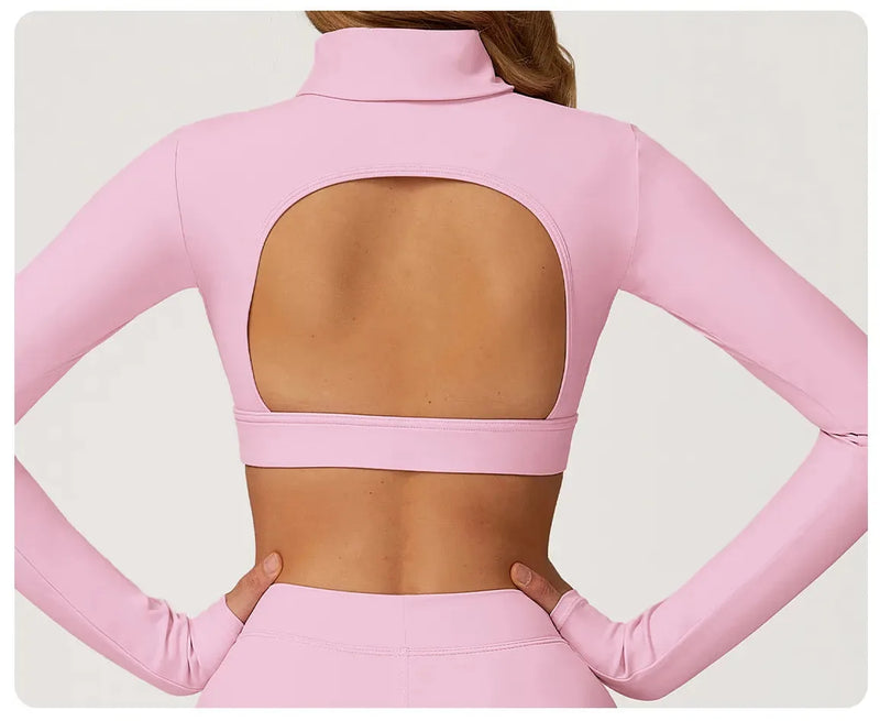 Brassière femme yoga dos nageur bonnets fixes — flow