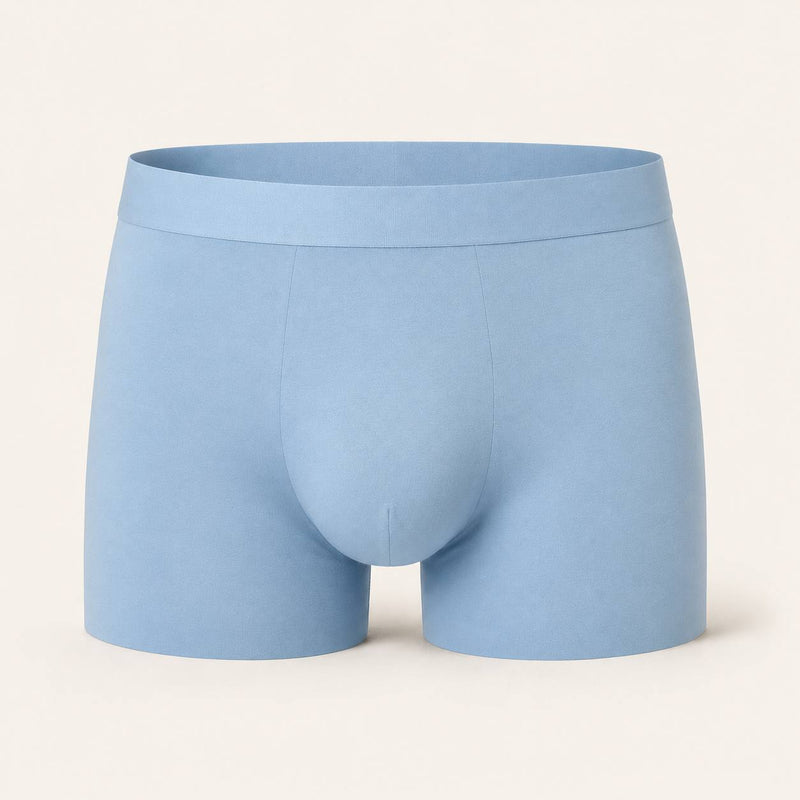Caleçon homme confort et légèreté en coton — daily — coloris Bleu ciel