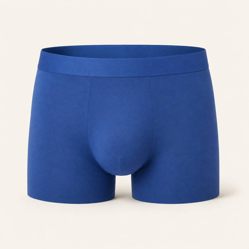 Caleçon homme confort et légèreté en coton — daily — coloris Bleu