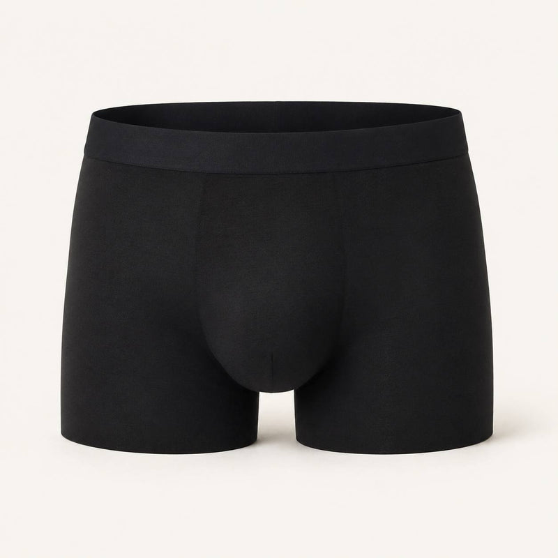 Caleçon homme confort et légèreté en coton — daily — coloris Noir